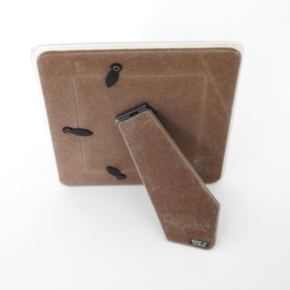 Vintage Charpente Ceramic Tabletop Picture Frame Victorian Floral French Lily - Picture 6 of 7